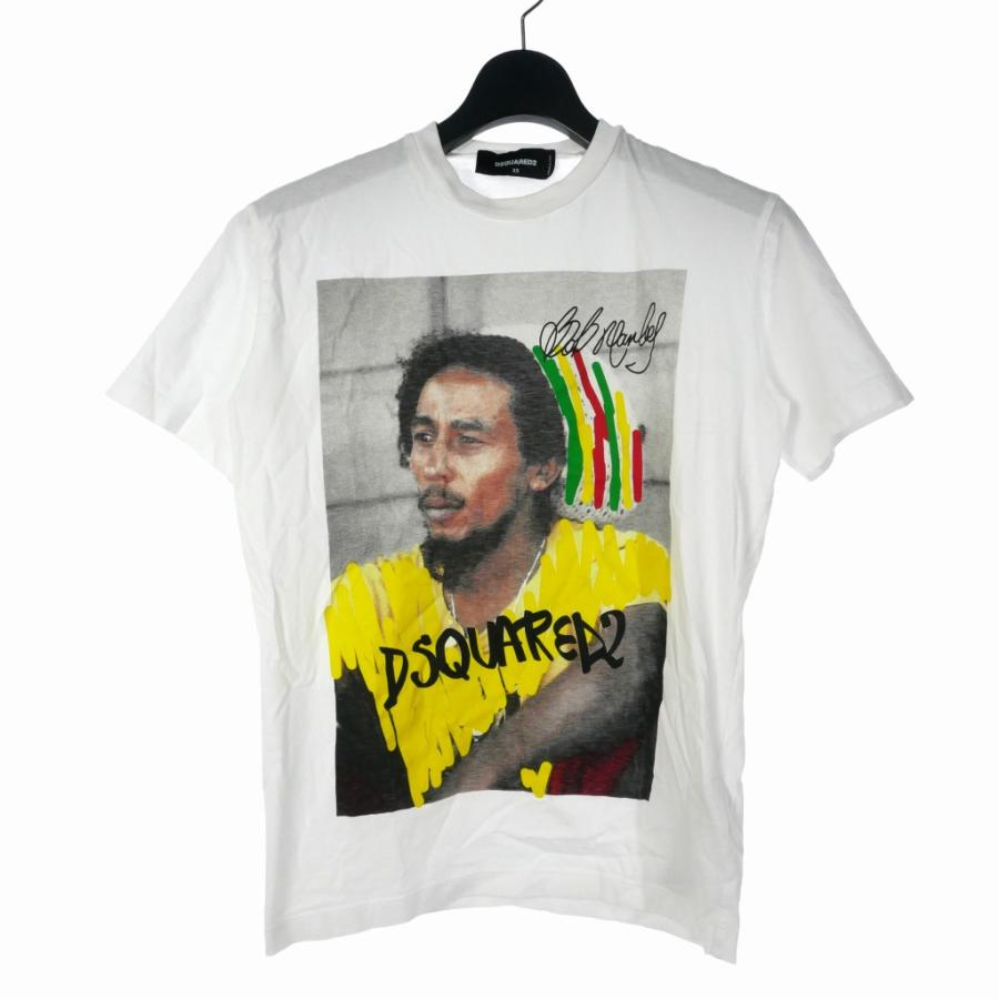 DSQUARED2 ディースクエアード BOB MARLEY T-SHIRT WASH ボブマーリー 