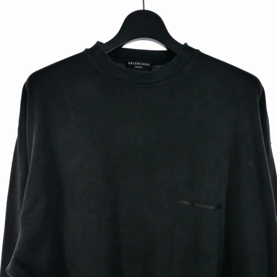 BALENCIAGA バレンシアガ 22AW テープロゴプリント Tシャツ ロン BALENCIAGA バレンシアガ 22AW テープロゴプリント Tシャツ ロン