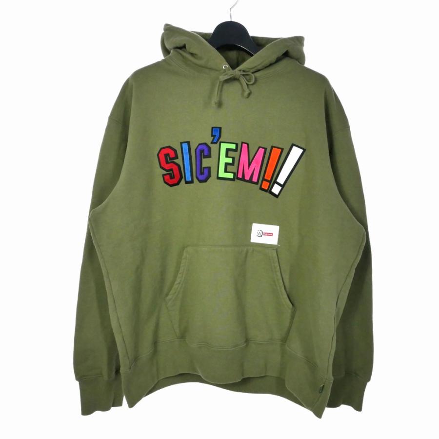 シュプリーム SUPREME ダブルタップス WTAPS Sic'em! Hooded Sweatshirt Olive Drab シリエム  フーディー パーカー L オリーブ : 202-902409220019 : ブランド古着販売のベクトル - 通販 - Yahoo!ショッピング