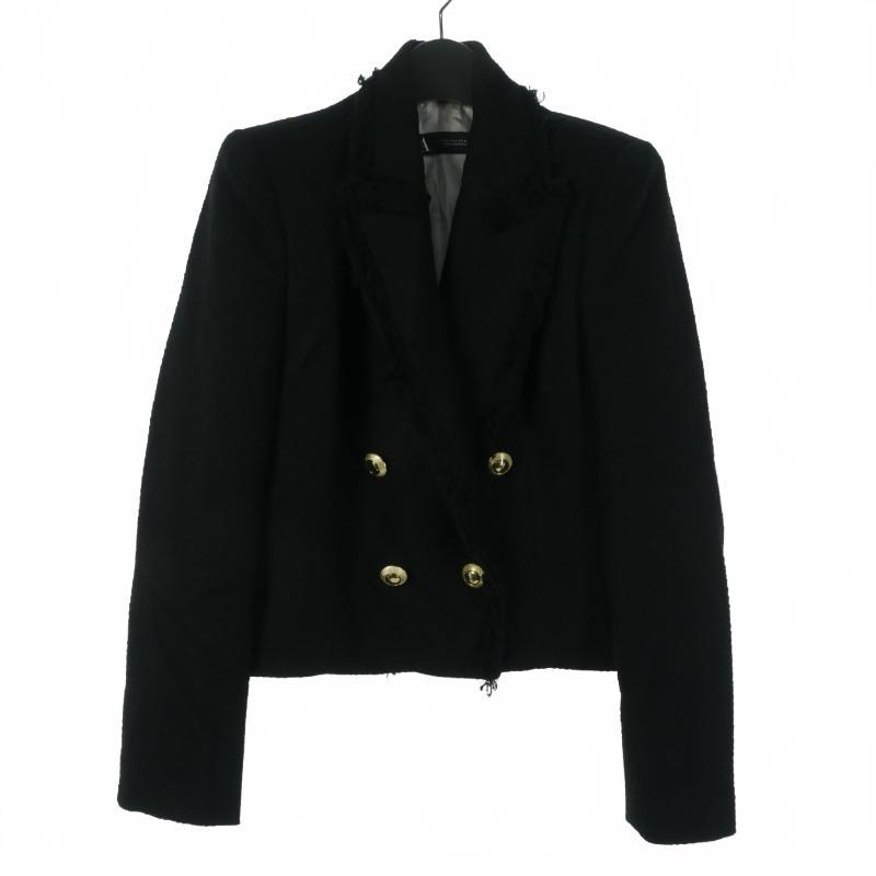 ZARA（ザラ） ダブルジャケット ブレザー ショートジャケット フリンジ