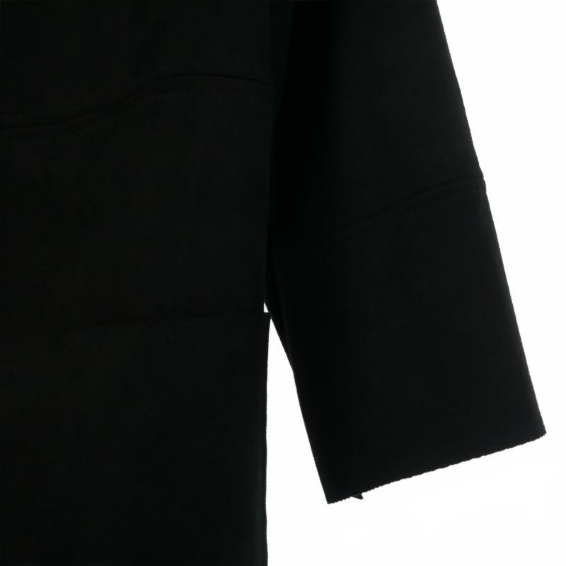 ザラウーマン ZARA WOMAN フェイクスエード ノーカラーコート