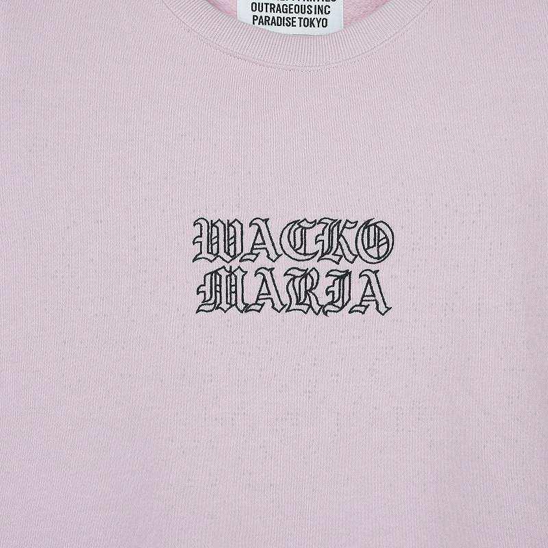 WACKO MARIA ワコマリア クルーネック スウェットシャツ WACKO MARIA ワコマリア クルーネック スウェットシャツ
