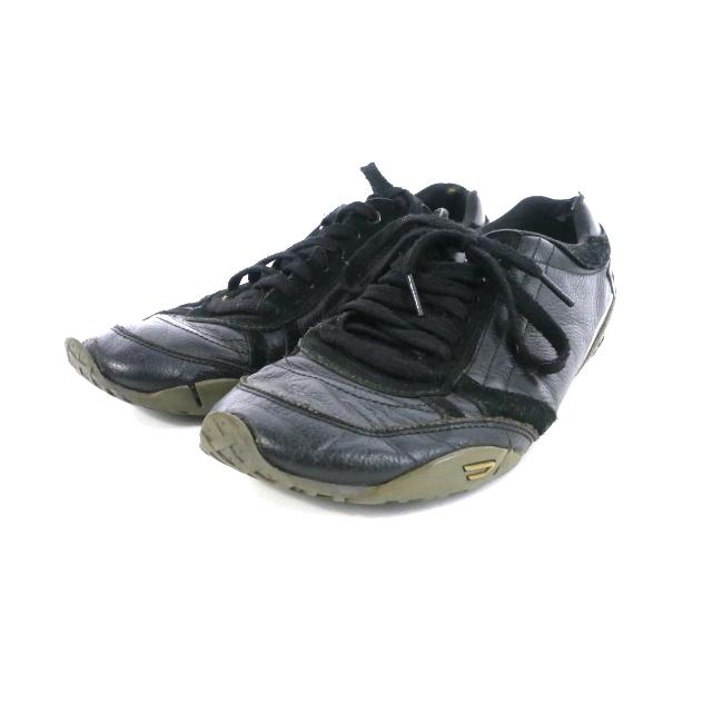DIESEL ディーゼル ローカットスニーカー 靴 27cm US9 ブラック