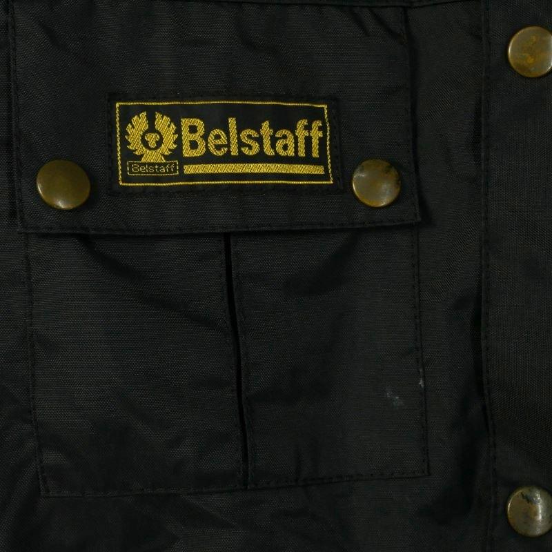 ベルスタッフ Belstaff ミリタリージャケット ブルゾン 40 ブラック 黒