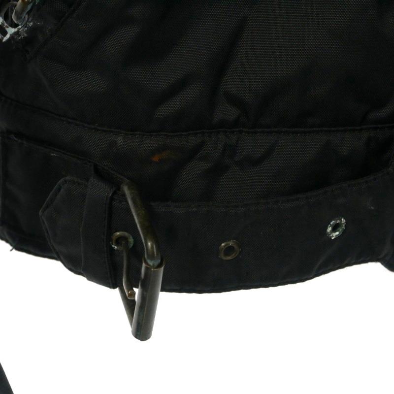 ベルスタッフ Belstaff ミリタリージャケット ブルゾン 40 ブラック 黒