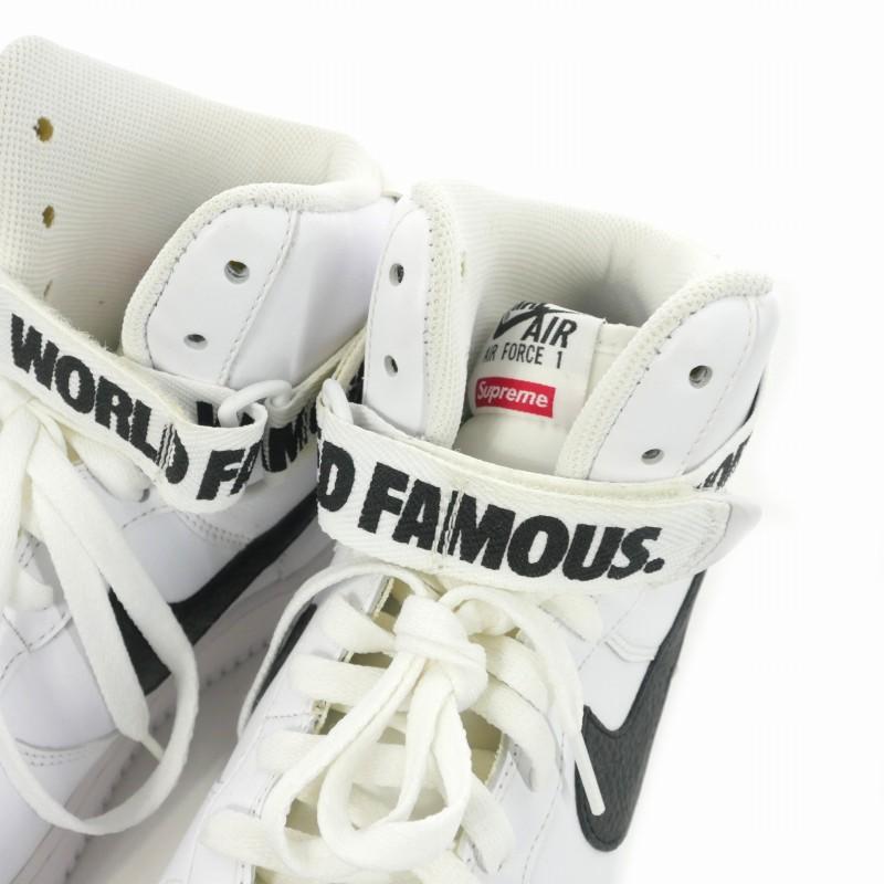 NIKE（ナイキ） シュプリーム Supreme Air Force 1 High Special White