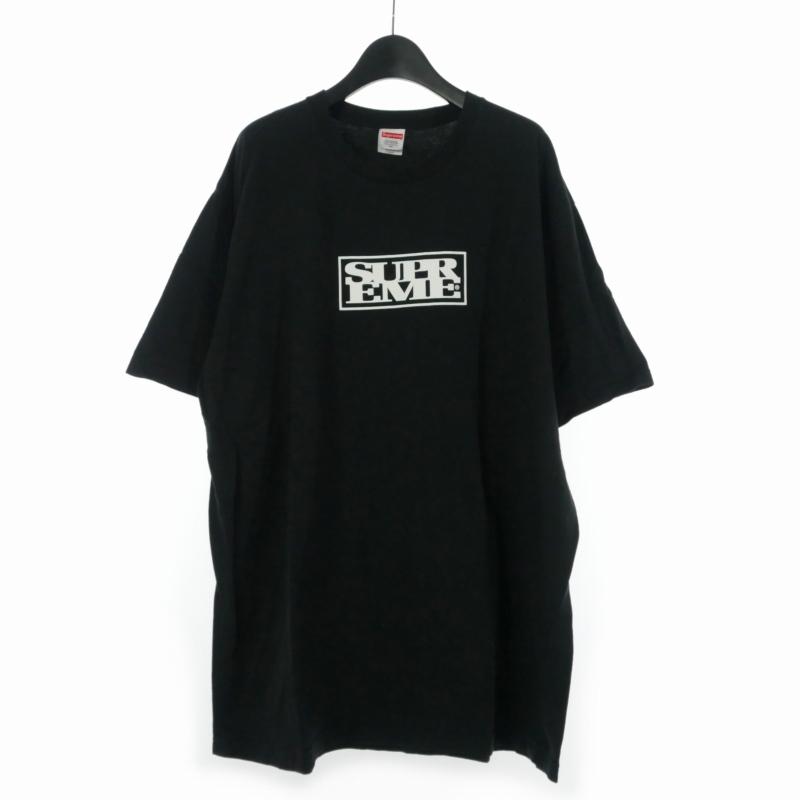 シュプリーム SUPREME Connect Tee プリント Tシャツ 半袖 XL 黒 
