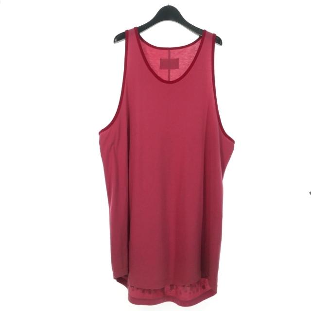 カタリスト CVTVLIST ロングタンクトップ プリントロゴ 1 レッド 赤