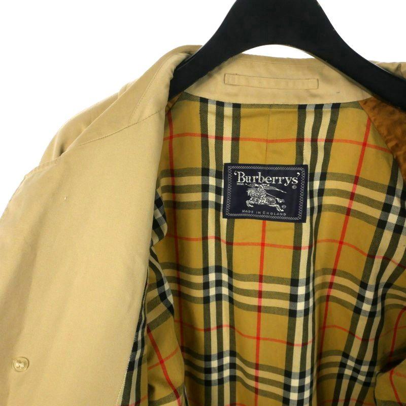 バーバリーズ Burberrys 80S ステンカラーコート ノヴァチェック 7