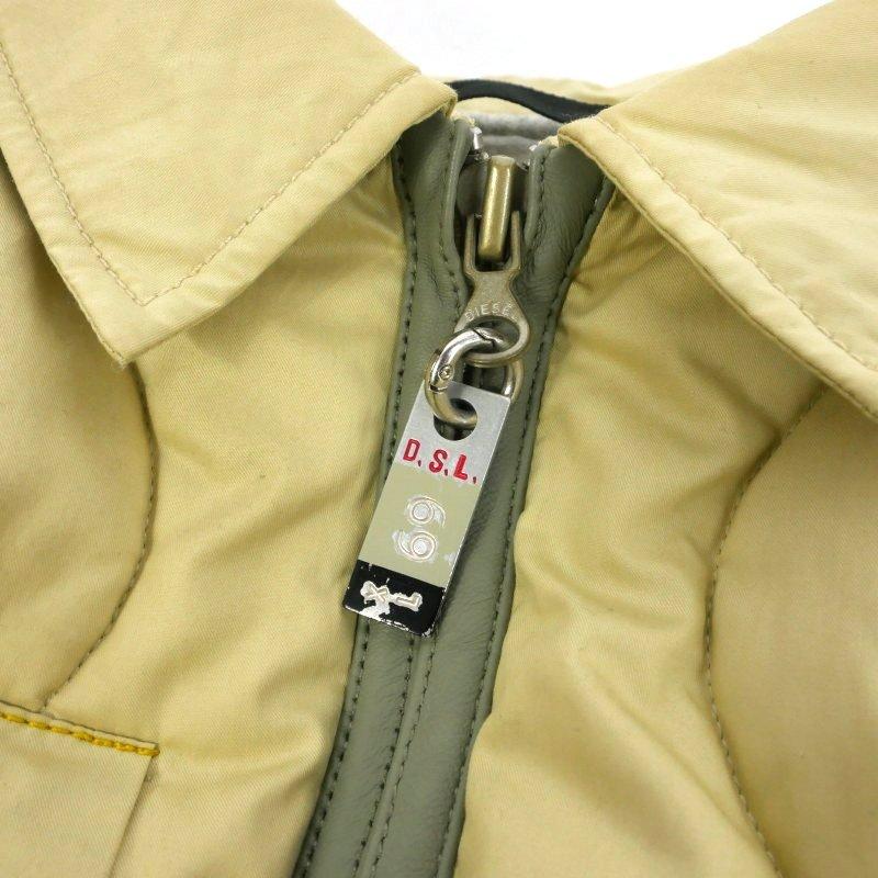 DIESEL（ディーゼル） 中綿 ジップアップブルゾン ジャケット S