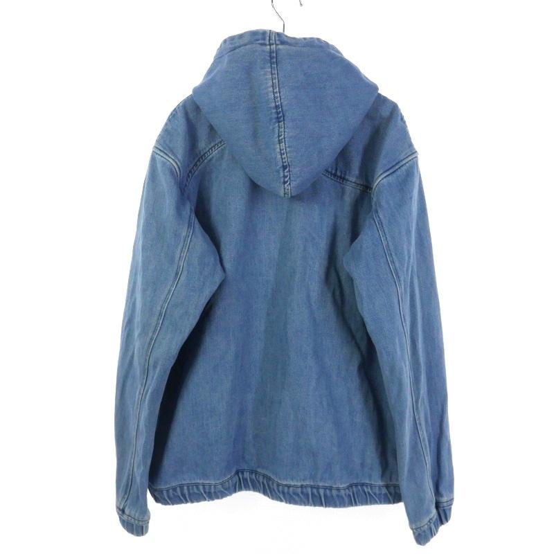 ダイム DIME 22AW HOODED DENIM BOMBER JACKET フーデッド デニム 