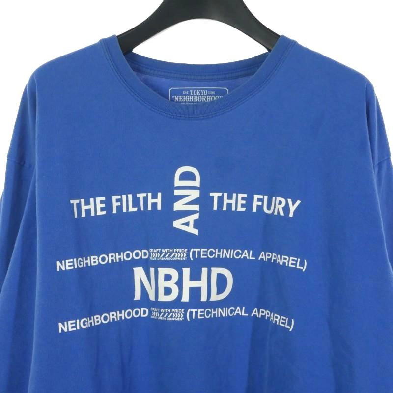 ネイバーフッド NEIGHBORHOOD FILTH & FURY ロングスリーブ Tシャツ 
