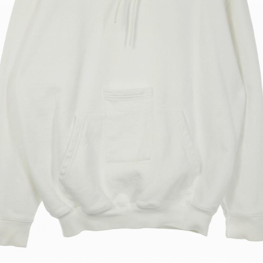 美品 バレンシアガ パーカー バックロゴ 白 ホワイト フーディー Lサイズ相当 BALENCIAGA - BALENCIAGA バレンシアガ パーカー XS 白 【古着】【中古