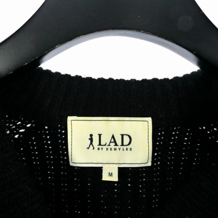 ラッドバイデミリー LAD BY DEMYLEE ニット セーターウール M 黒 