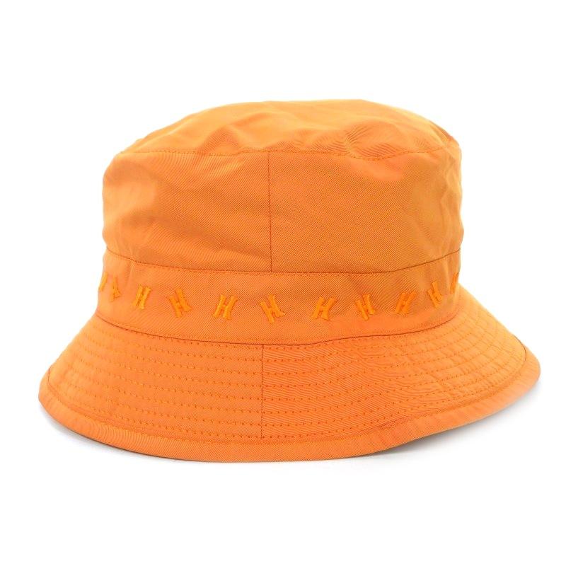 HERMES（エルメス） HERMES Hロゴ 刺? バケットハット バケハ 帽子 56