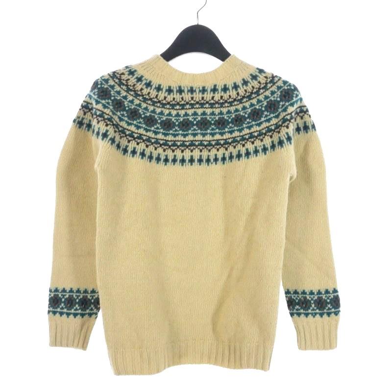 バイキング VIKING 80s ノルディックセーター ウールニット 34