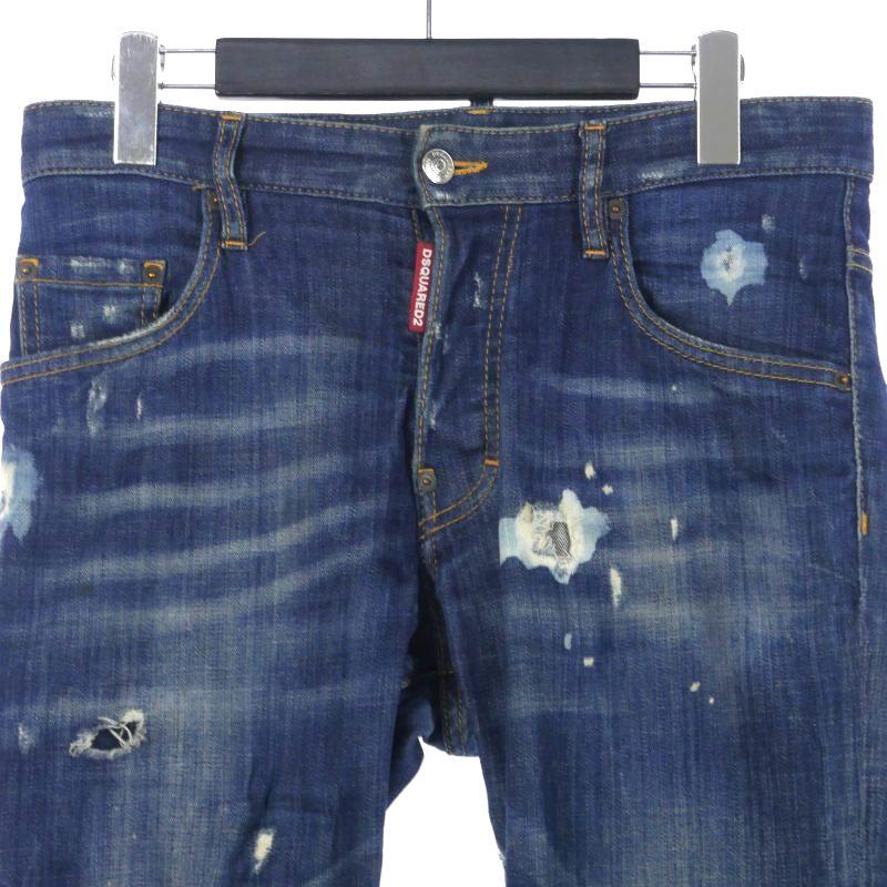 DSQUARED2（ディースクエアード） SKATER JEAN ダメージ加工 スキニー 