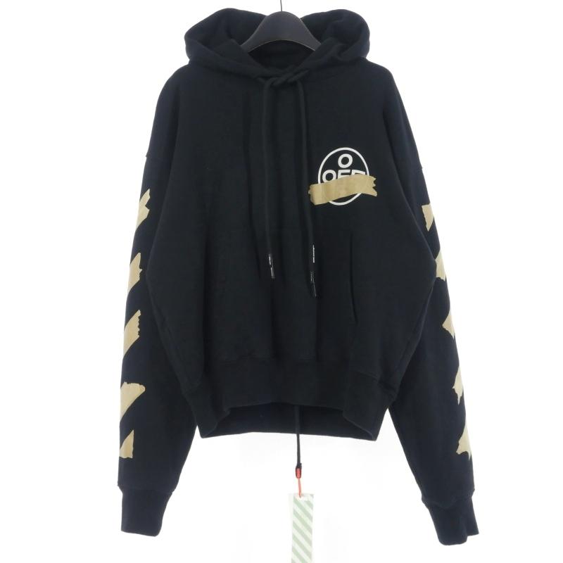 オフホワイト OFF WHITE 20SS TAPE ARROWS テープロゴ プルオーバー 