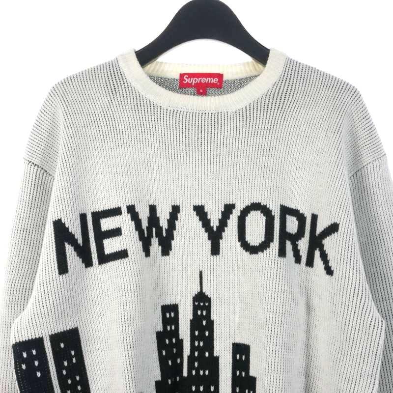 Supreme NEW YORK ニットセーター M Supreme/シュプリーム【20SS】New York Sweater/ニューヨーク セーター