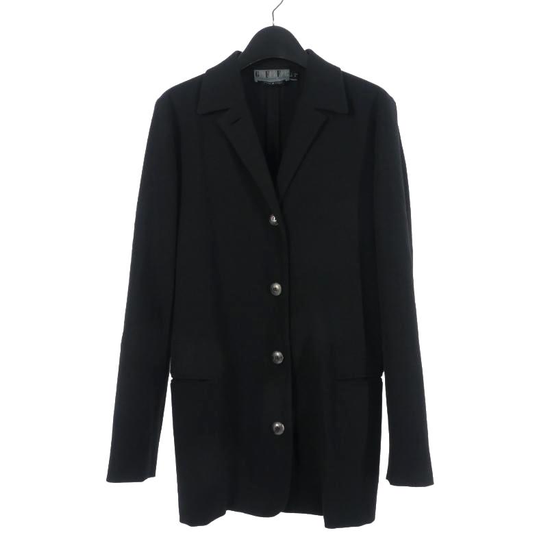 GIANFRANCO FERRE 40 テーラードジャケット ブラック 金ボタン GIANFRANCO FERRE 40 テーラードジャケット ブラック 金ボタン