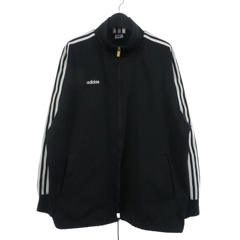 アディダス adidas デサント製 90S トラックジャケット ジャージ 刺  