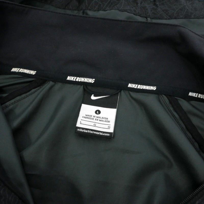 NIKE（ナイキ） マウンテンパーカー ナイロンジャケット 総柄 メッシュ