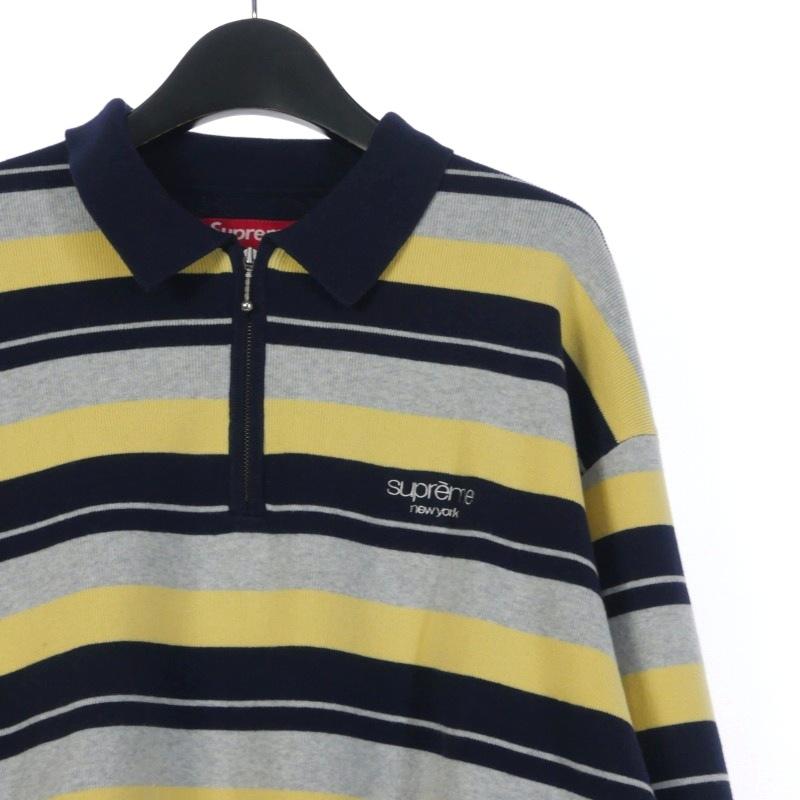 【新品】シュプリーム　ポロシャツ　24AW ☆24AW WEEK5☆Supreme Zip Up Polo Sweater (Supreme