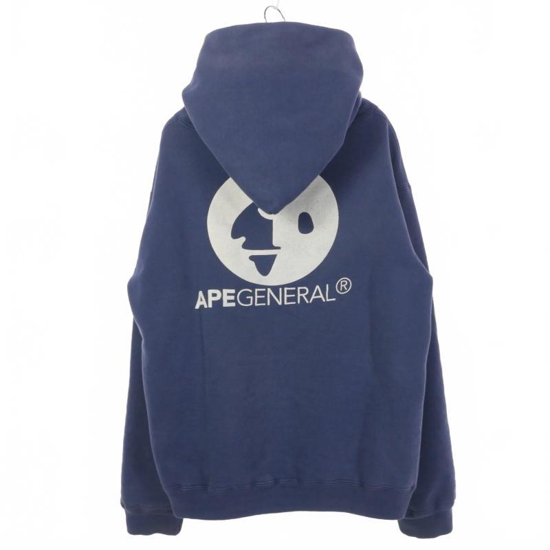 A BATHING APE アベイシングエイプ ネイビー パーカー A BATHING APE｜ア ベイシング エイプのパーカー（ブルー