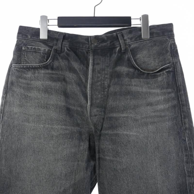オーラリー AURALEE 24AW セルビッチ フェード ヘビー デニム ワイド 
