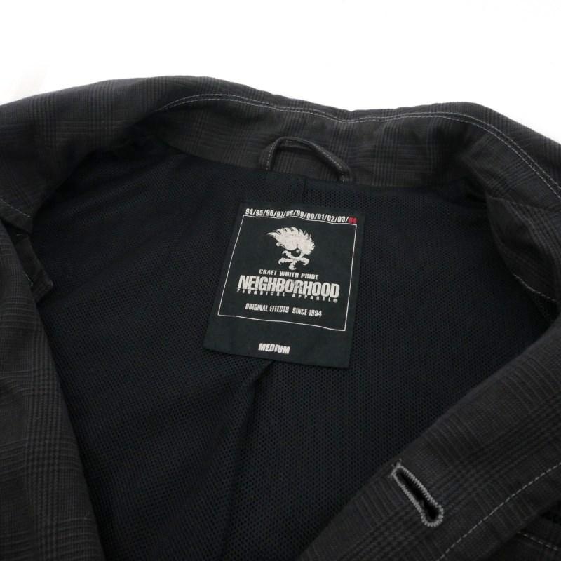 ネイバーフッド NEIGHBORHOOD 00S ステンカラーコート チェック