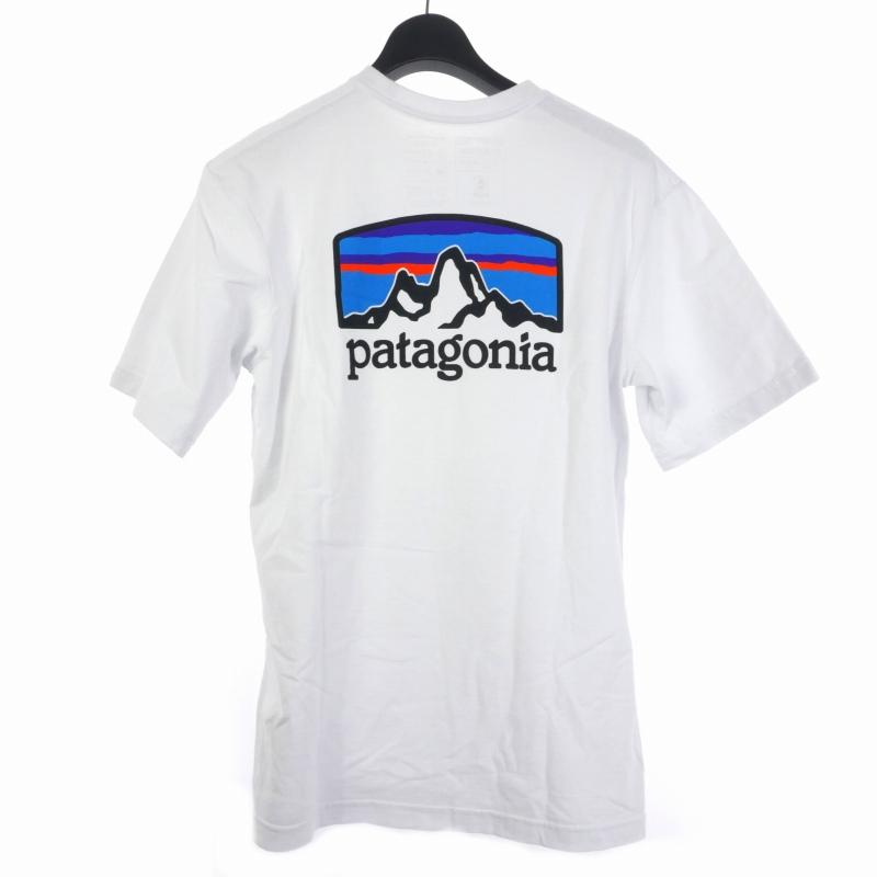 【新品】Patagonia パタゴニア 半袖シャツ サンゴ柄 ホワイト M パタゴニア Patagonia Tシャツ カットソー 半袖トップス