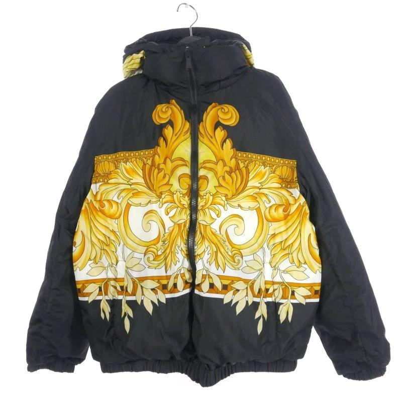 ヴェルサーチ ヴェルサーチェ VERSACE リバーシブル 中綿 ジャケット 