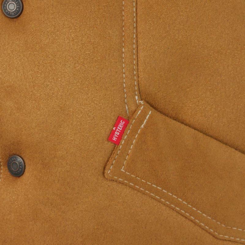 【中古】ヒステリックグラマー HYSTERIC GLAMOUR ウエスタンベスト フェイクムートン ボア M ベージュ 02223AV03310 HYSTERIC GLAMOUR（ヒステリックグラマー） ウエスタンベスト フェイク