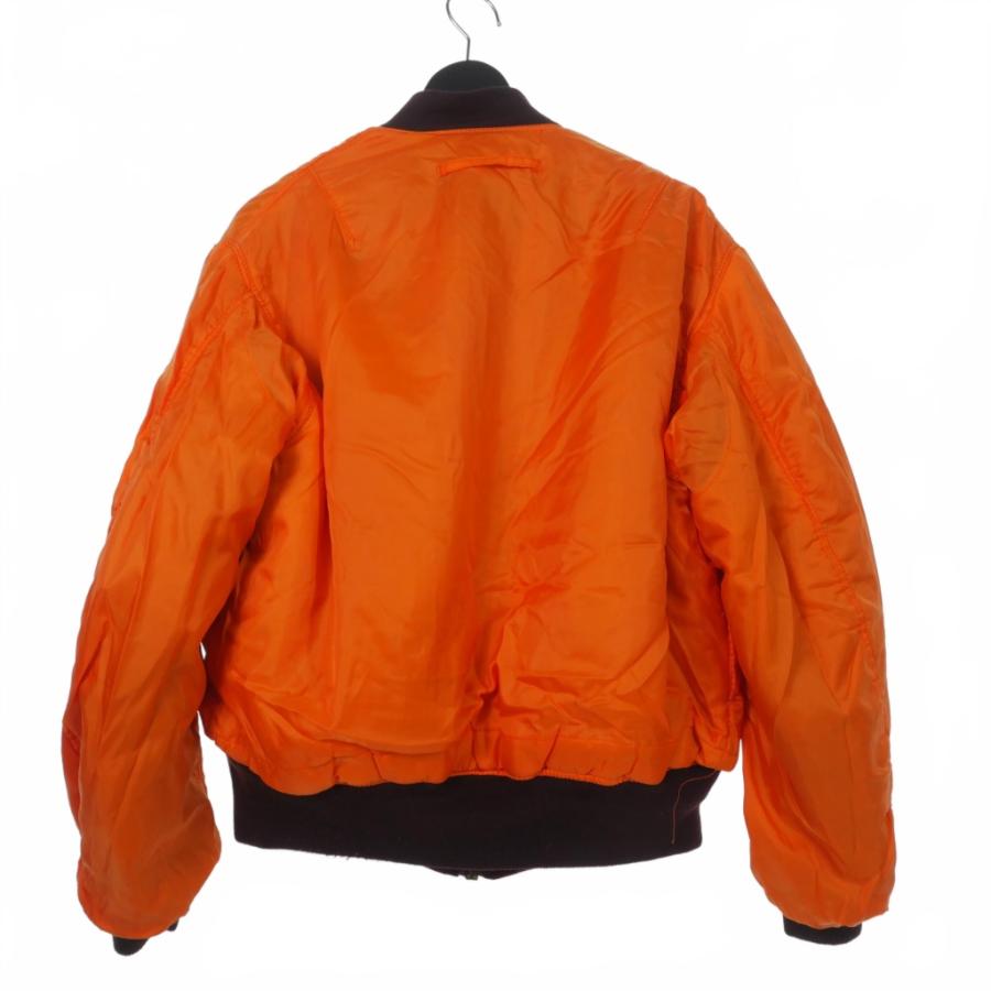 アルファ ALPHA MA-1 フライトジャケット ブルゾン リバーシブル L