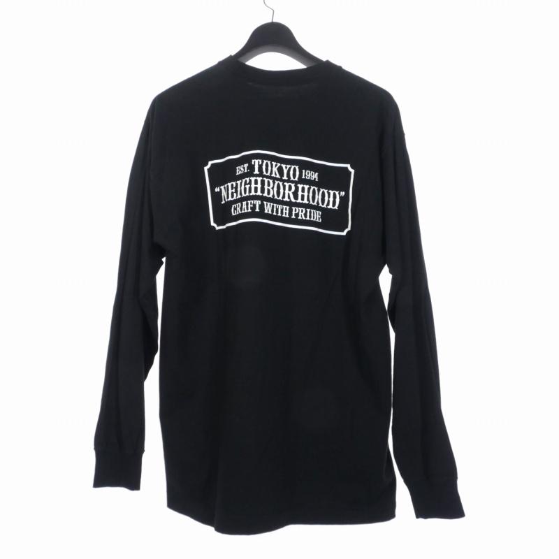 neighborhood 長袖カットソー 黒 ネイバーフッド NEIGHBORHOOD ロンT T