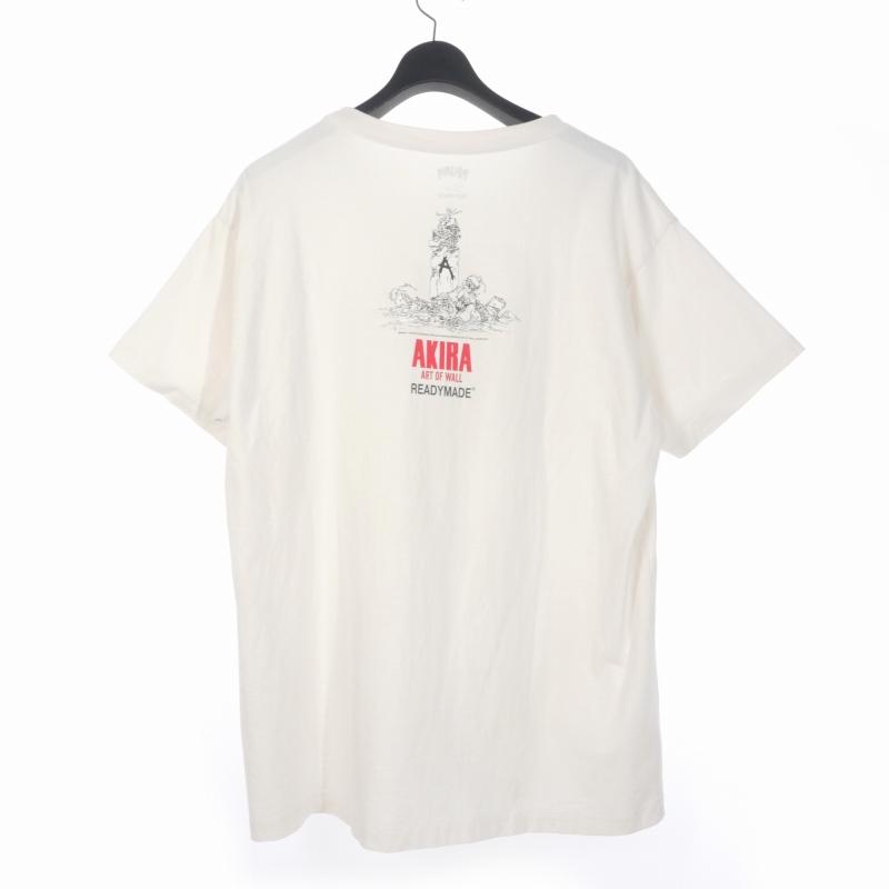 レディメイド READYMADE AKIRA アキラ Tシャツ 鉄男 半袖 L 白