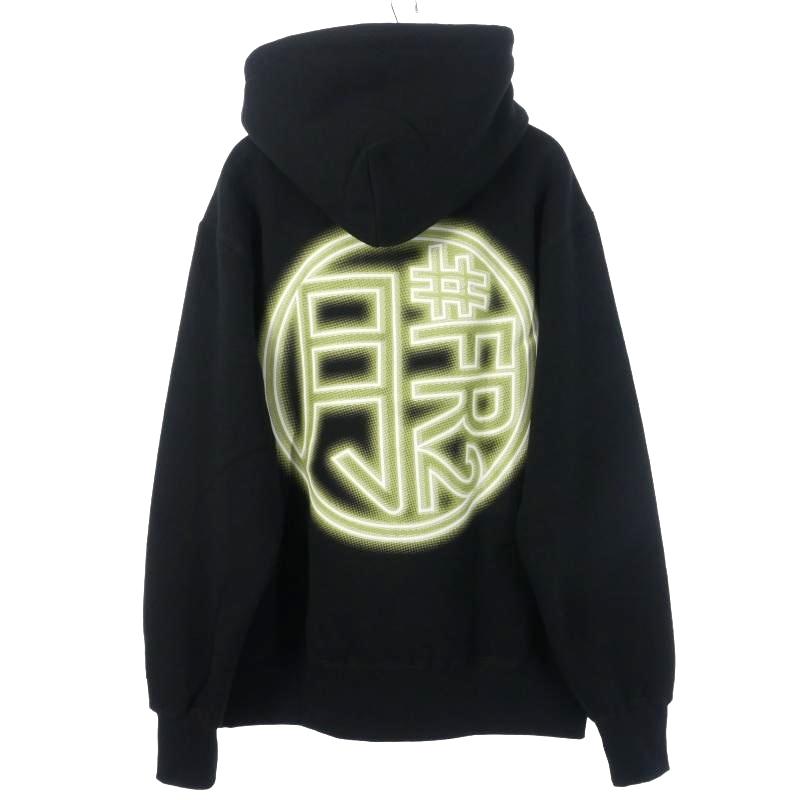 FR2 ブラック フード付き パーカー FR2 新品 エフアールツー #FR2 Logo Hoodie パーカー BLACK