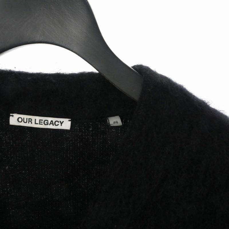アワーレガシー OUR LEGACY BLACK MOHAIR モヘア ニット カーディガン