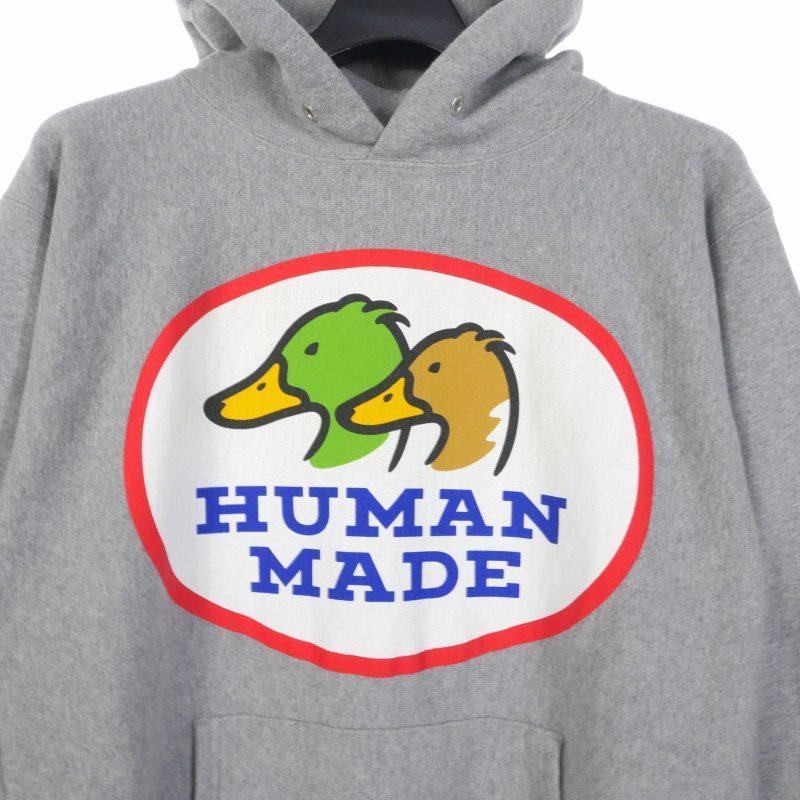 ヒューマンメイド HUMAN MADE 22AW ダックプリント パーカー 