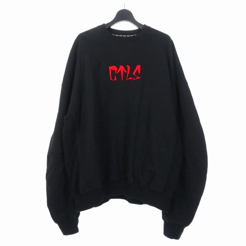 カタリスト CVTVLIST 刺繍ロゴ スウェット トレーナー ワンポイント