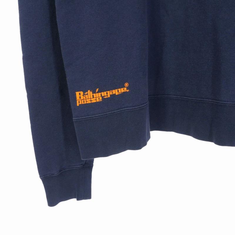 A BATHING APE アベイシングエイプ カレッジロゴ スウェット