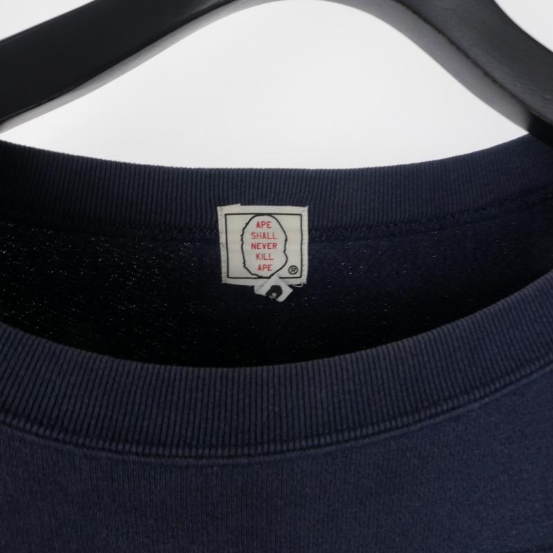 A BATHING APE アベイシングエイプ カレッジロゴ スウェット A BATHING APE アベイシングエイプ カレッジロゴ スウェット