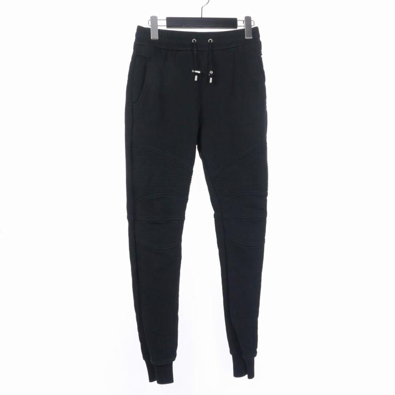 BALMAIN バイカーレザー ジョガーパンツ 【公式通販】