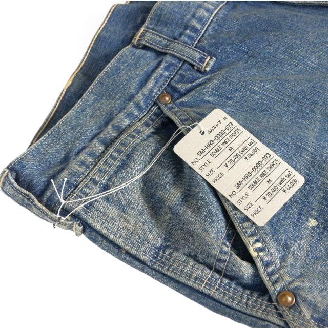 セントマイケル SAINTMICHAEL 25SS DOUBLE KNEE SHORTS デニムショート