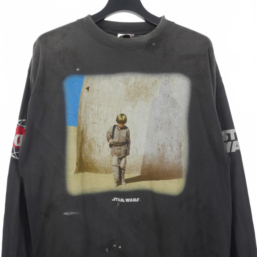 未使用品 セントマイケル SAINTMICHAEL 25SS SW_LS TEE / DARTHVADER