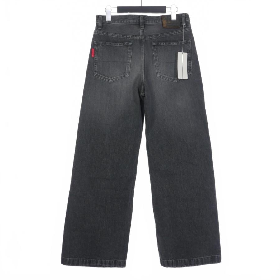 ネオンサイン NEON SIGN Loose denim pants v1.2 BLACK USED