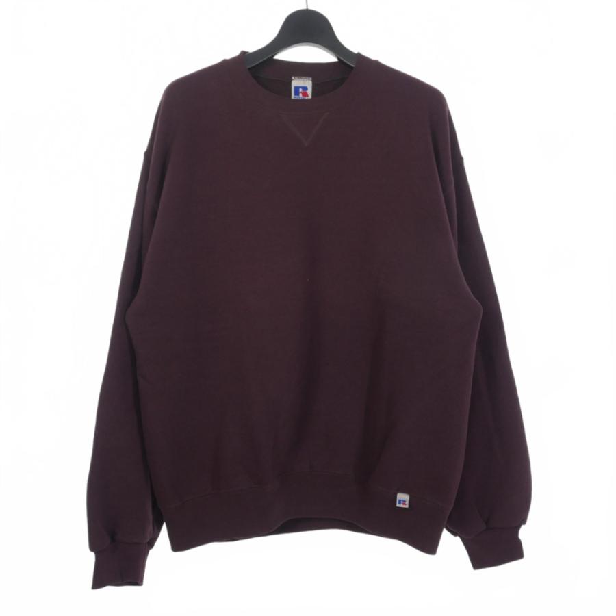 90s RUSSELL ATHLETIC 前V スウェットMexico製 ラッセル RUSSELL 90s メキシコ製 前V クルーネック スウェット