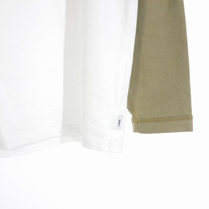 ダブルタップス WTAPS 25SS IAN LS COTTON ラグラン Tシャツ