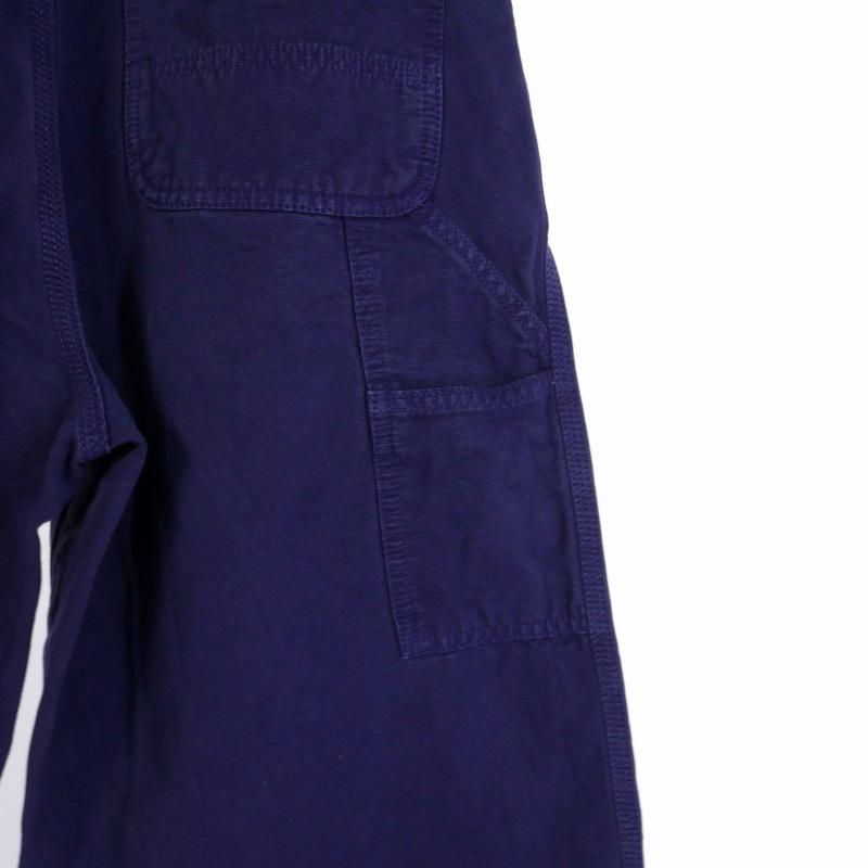Carhartt ダックペインターパンツ シングルニー ライトパープル W30 00s USA製 carharttカーハート チェック ネルライナー ダック地