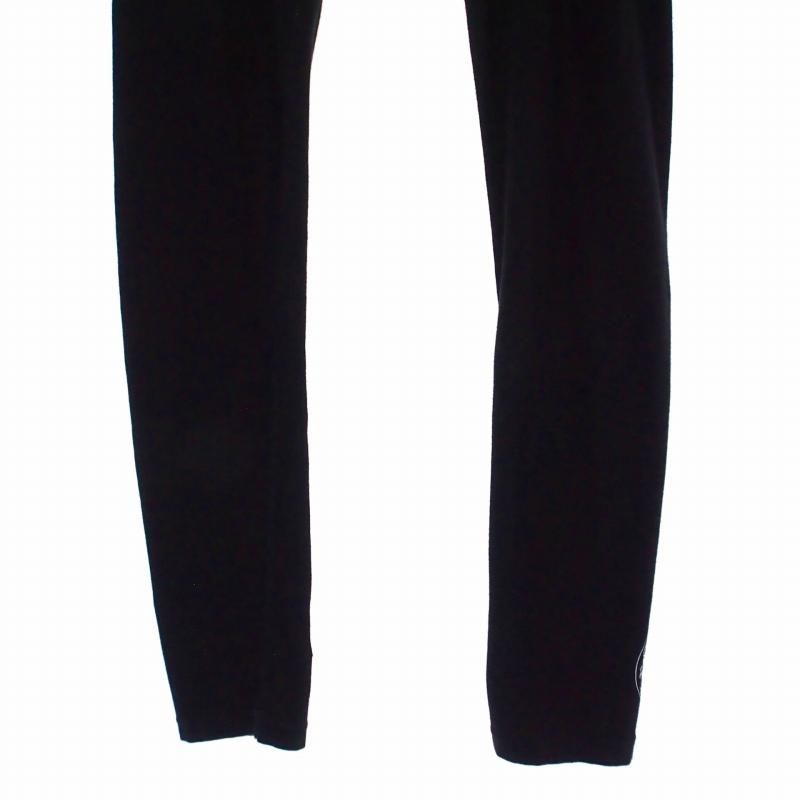 CHROME HEARTS（クロムハーツ） ロゴ プリント レギンス M ブラック 黒